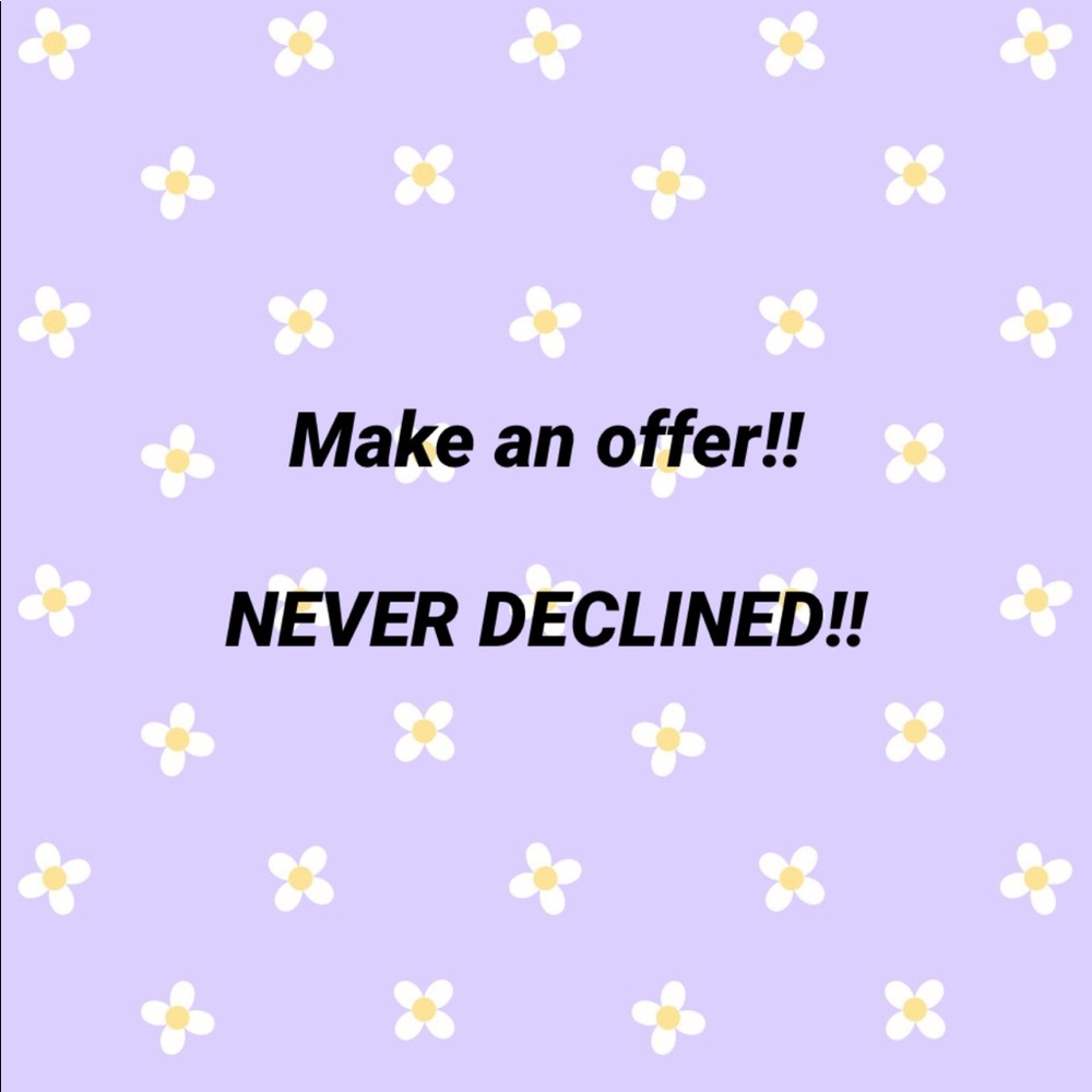 🌻 Like an item but hate the price? Send an offer!